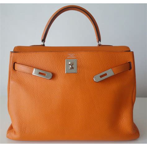 hermes kelly bag orange|Hermes Kelly Bag 40cm.